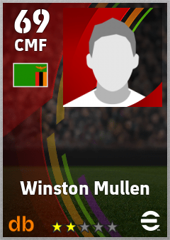 Winston Mullen eFootball player card