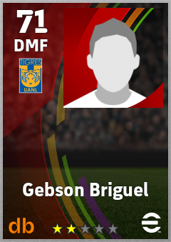 Gebson Briguel — DMF, OVR 71, MAX 71