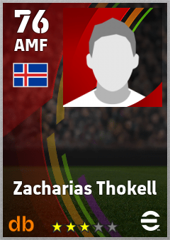 Zacharias Thokell — AMF, OVR 76, MAX 76