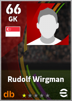 Rudolf Wirgman eFootball player card