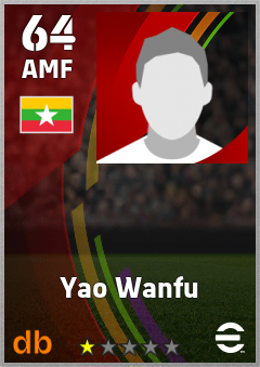 Yao Wanfu eFootball player card