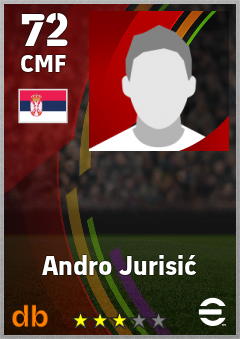 Andro Jurisić eFootball player card