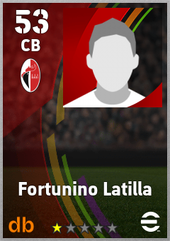 Fortunino Latilla — CB, OVR 53, MAX 53