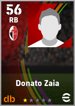 Donato Zaia — RB, OVR 56, MAX 56