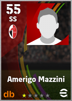 Amerigo Mazzini — SS, OVR 55, MAX 55