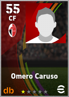 Omero Caruso — CF, OVR 55, MAX 55