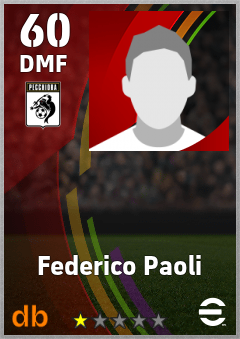 Federico Paoli eFootball player card