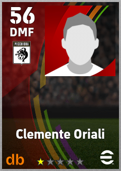 Clemente Oriali — DMF, OVR 56, MAX 56
