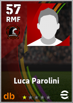 Luca Parolini — RMF, OVR 57, MAX 57