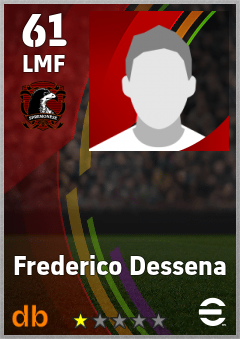 Frederico Dessena — LMF, OVR 61, MAX 61