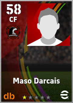Maso Darcais — CF, OVR 58, MAX 58