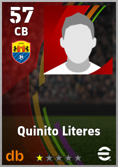 Quinito Literes — CB, OVR 57, MAX 57