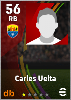 Carles Uelta — RB, OVR 56, MAX 56