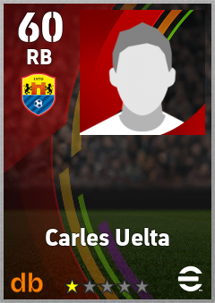 Carles Uelta — RB, OVR 60, MAX 60