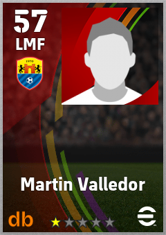 Martin Valledor — LMF, OVR 57, MAX 57