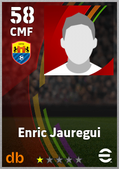 Enric Jauregui — CMF, OVR 58, MAX 58