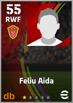 Feliu Aida — RWF, OVR 55, MAX 55