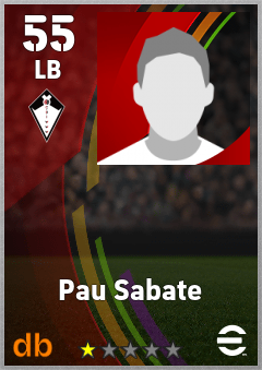 Pau Sabate — LB, OVR 55, MAX 55