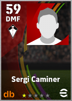 Sergi Caminer — DMF, OVR 59, MAX 59