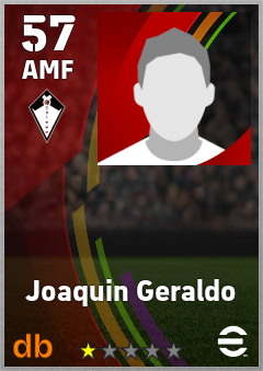 Joaquin Geraldo — AMF, OVR 57, MAX 57
