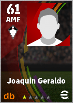 Joaquin Geraldo — AMF, OVR 61, MAX 61