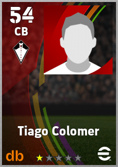 Tiago Colomer — CB, OVR 54, MAX 54