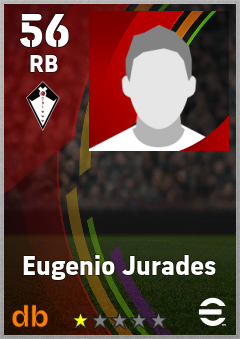 Eugenio Jurades — RB, OVR 56, MAX 56