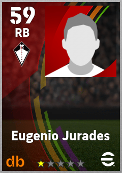 Eugenio Jurades — RB, OVR 59, MAX 59