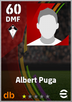 Albert Puga — DMF, OVR 60, MAX 60