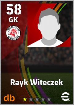 Rayk Witeczek — GK, OVR 58, MAX 58