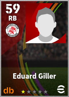 Eduard Giller — RB, OVR 59, MAX 59