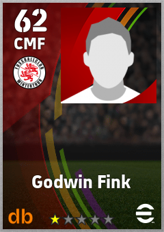 Godwin Fink — CMF, OVR 62, MAX 62