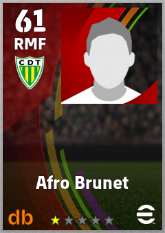 Afro Brunet — RMF, OVR 61, MAX 61