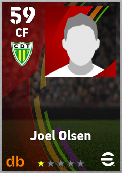 Joel Olsen — CF, OVR 59, MAX 59