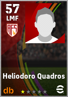 Heliodoro Quadros — LMF, OVR 57, MAX 57