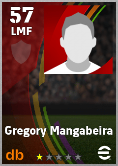 Gregory Mangabeira eFootball player card