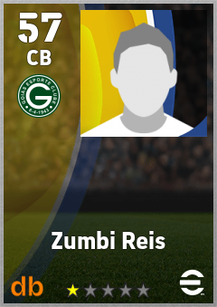 Zumbi Reis — CB, OVR 57, MAX 57