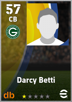 Darcy Betti — CB, OVR 57, MAX 57