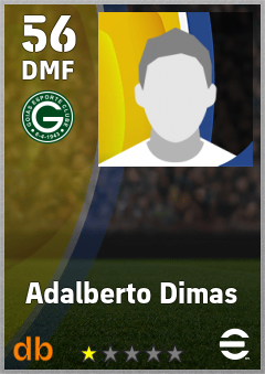 Adalberto Dimas — DMF, OVR 56, MAX 56