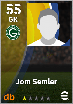 Jom Semler — GK, OVR 55, MAX 55