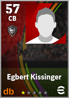 Egbert Kissinger — CB, OVR 57, MAX 57
