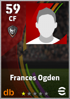 Frances Ogden — CF, OVR 59, MAX 59