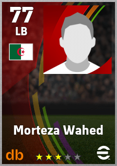 Morteza Wahed — LB, OVR 77, MAX 77