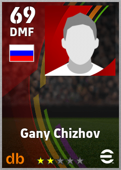 Gany Chizhov — DMF, OVR 69, MAX 69
