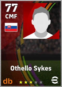 Othello Sykes — CMF, OVR 77, MAX 77