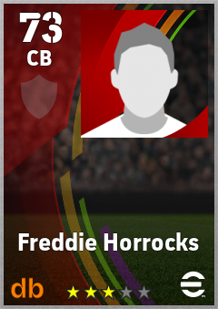 Freddie Horrocks eFootball player card
