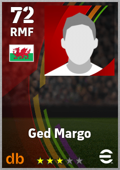 Ged Margo eFootball player card