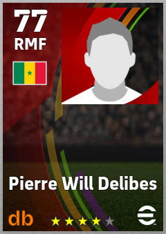 Pierre Will Delibes eFootball player card