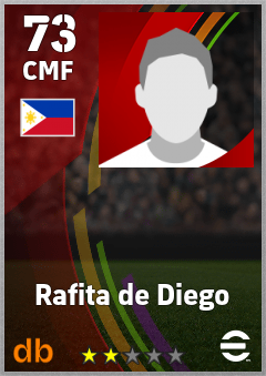 Rafita de Diego — CMF, OVR 73, MAX 73