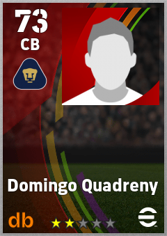 Domingo Quadreny — CB, OVR 73, MAX 73
